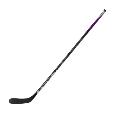 A photo of the Bauer Pulse 2 Hockey Stick in colour black, purple and silver.