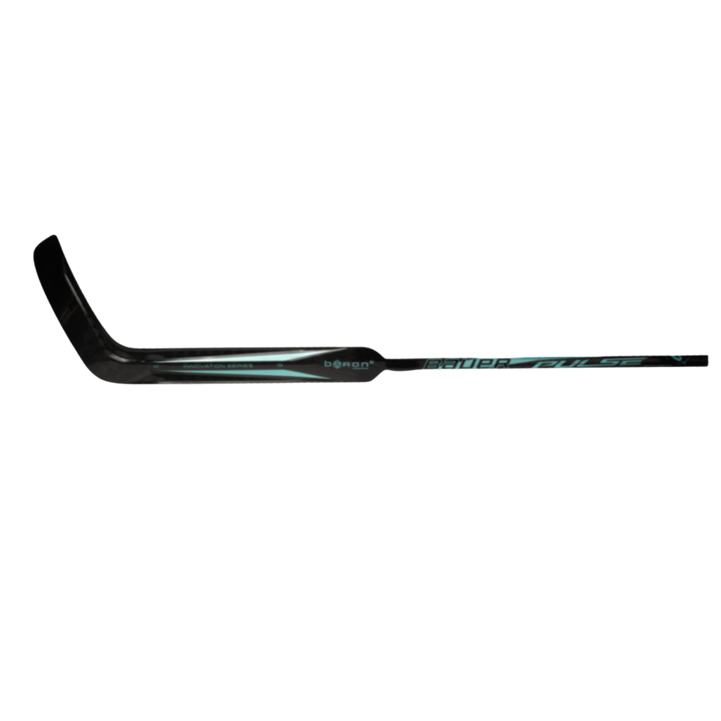 A photo of the Bauer Pulse Senior Goalie Stick  in colour black and blue.