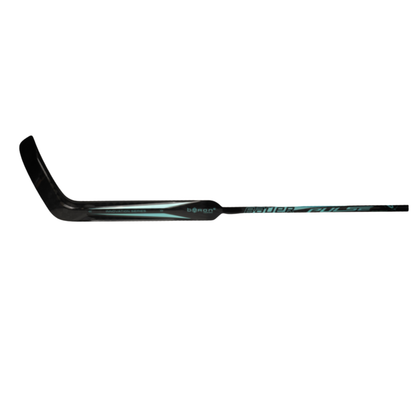 A photo of the Bauer Pulse Senior Goalie Stick  in colour black and blue.