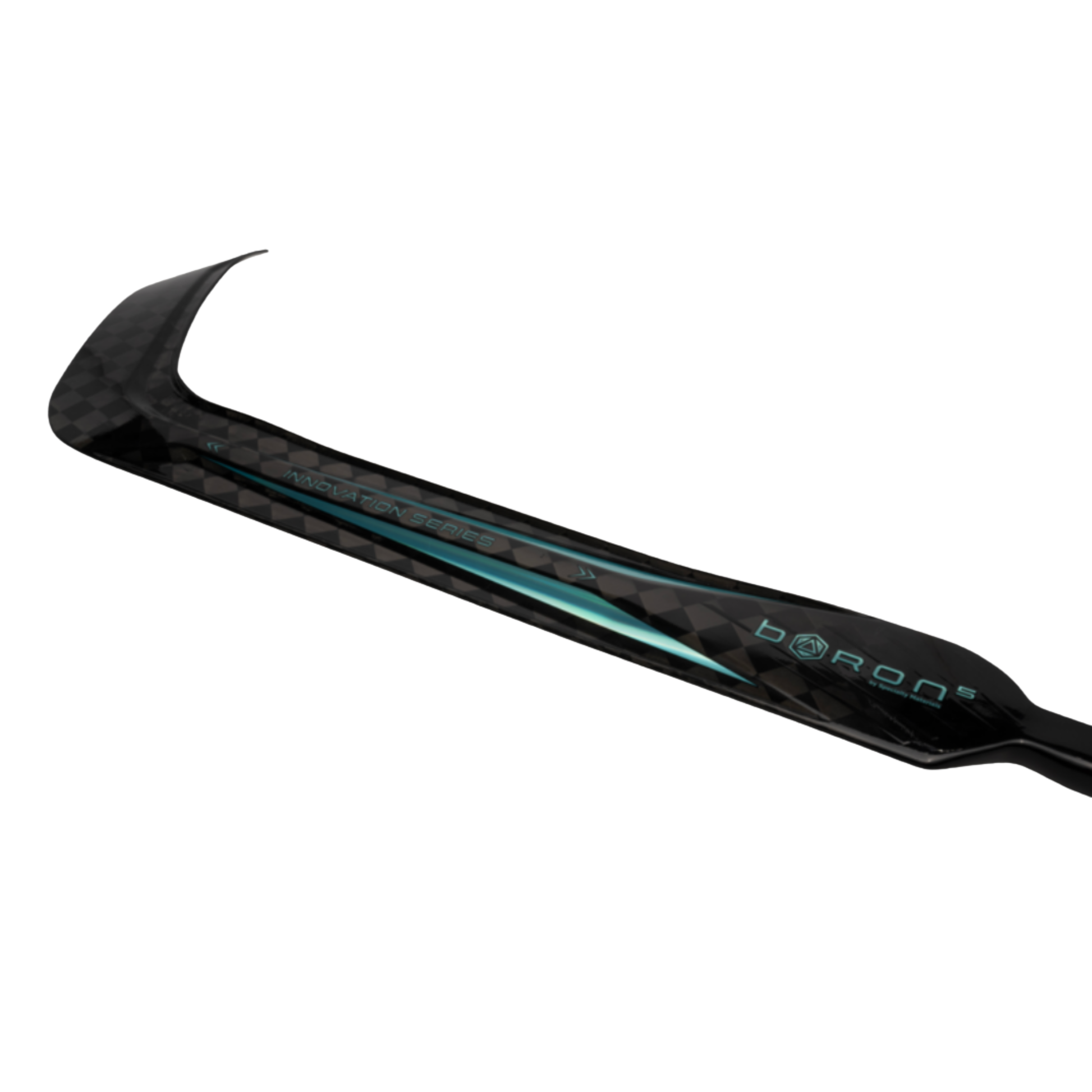 A photo of the Bauer Pulse Senior Goalie Stick  in colour black and blue.