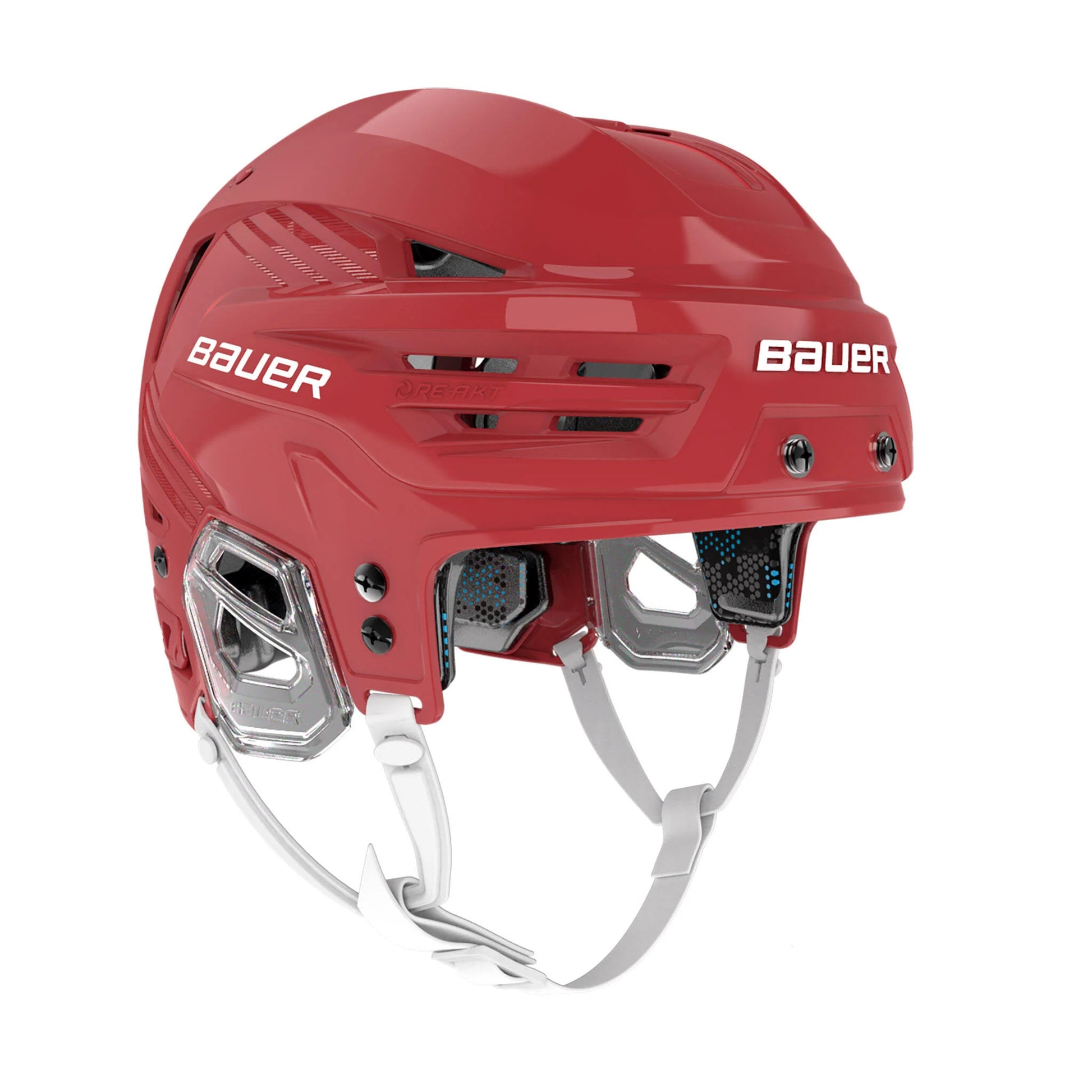 Bauer RE-AKT 85 Senior Hockey Helmet Red