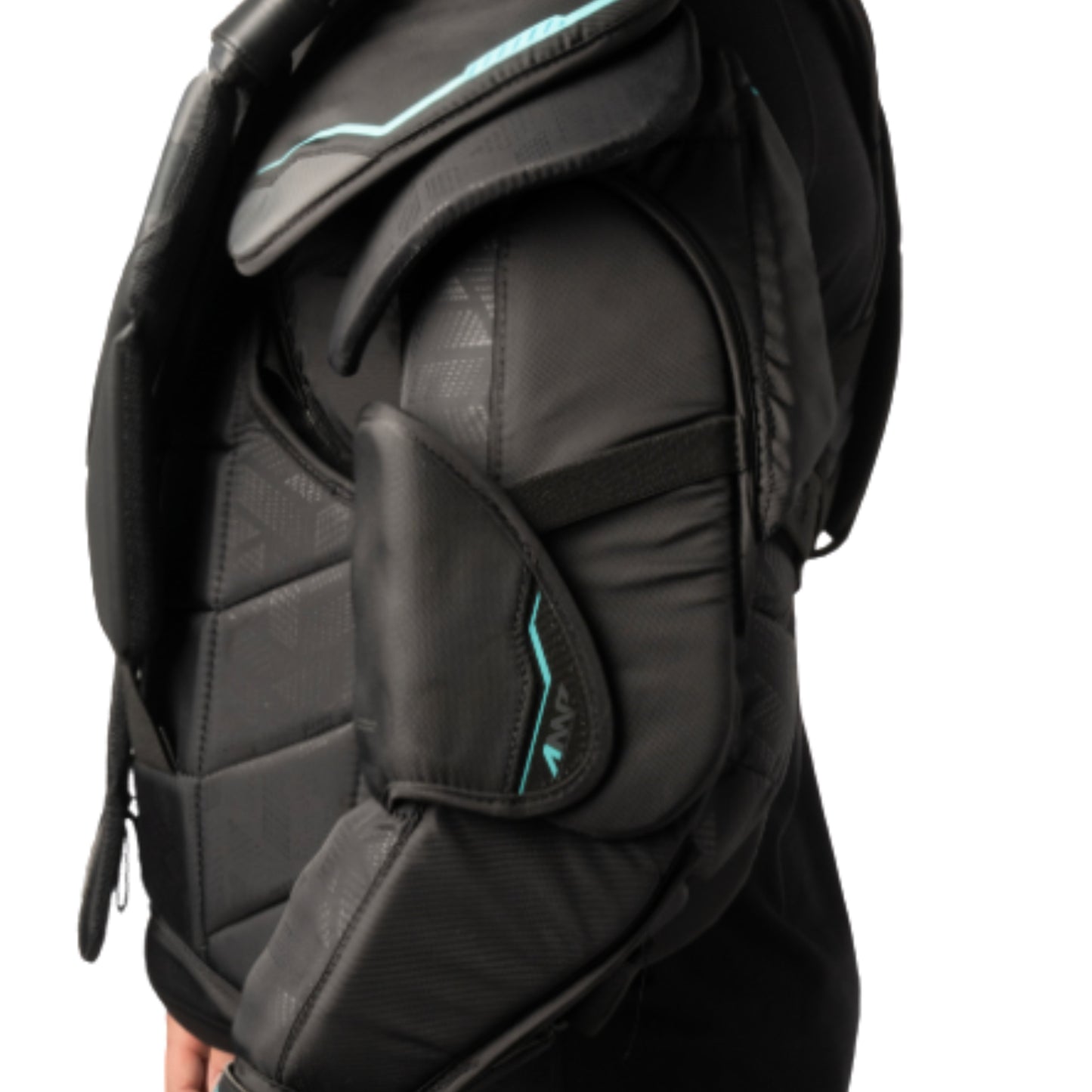 A photo of the Bauer Supreme Fuse Goalie Chest Protector in colour black.
