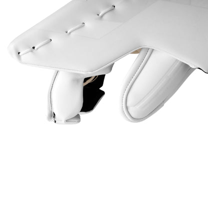 A photo of the Bauer Supreme Fuse Senior Goalie Blocker in colour white.