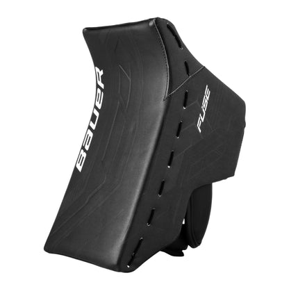 A photo of the Bauer Supreme Fuse Senior Goalie Blocker in colour black.