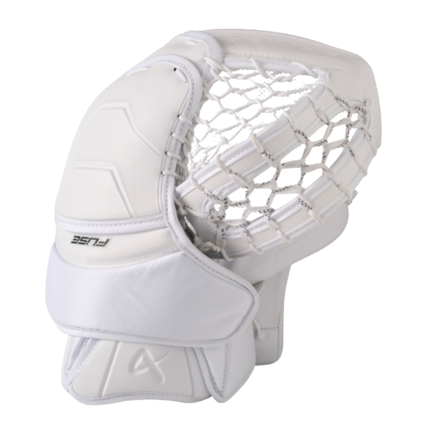 A photo of the Bauer Supreme Fuse Senior Goalie Catcher in colour white.