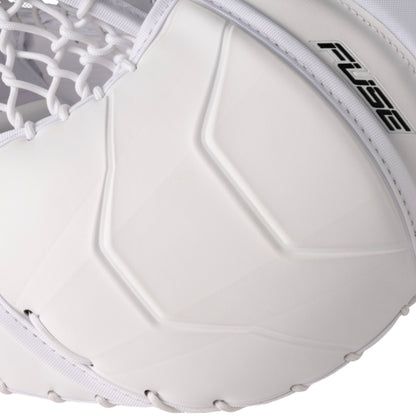 A photo of the Bauer Supreme Fuse Senior Goalie Catcher in colour white.