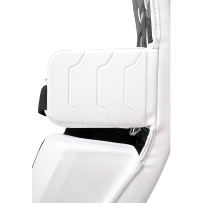 A photo of the Bauer Supreme Fuse Senior Goalie Pads in colour white.