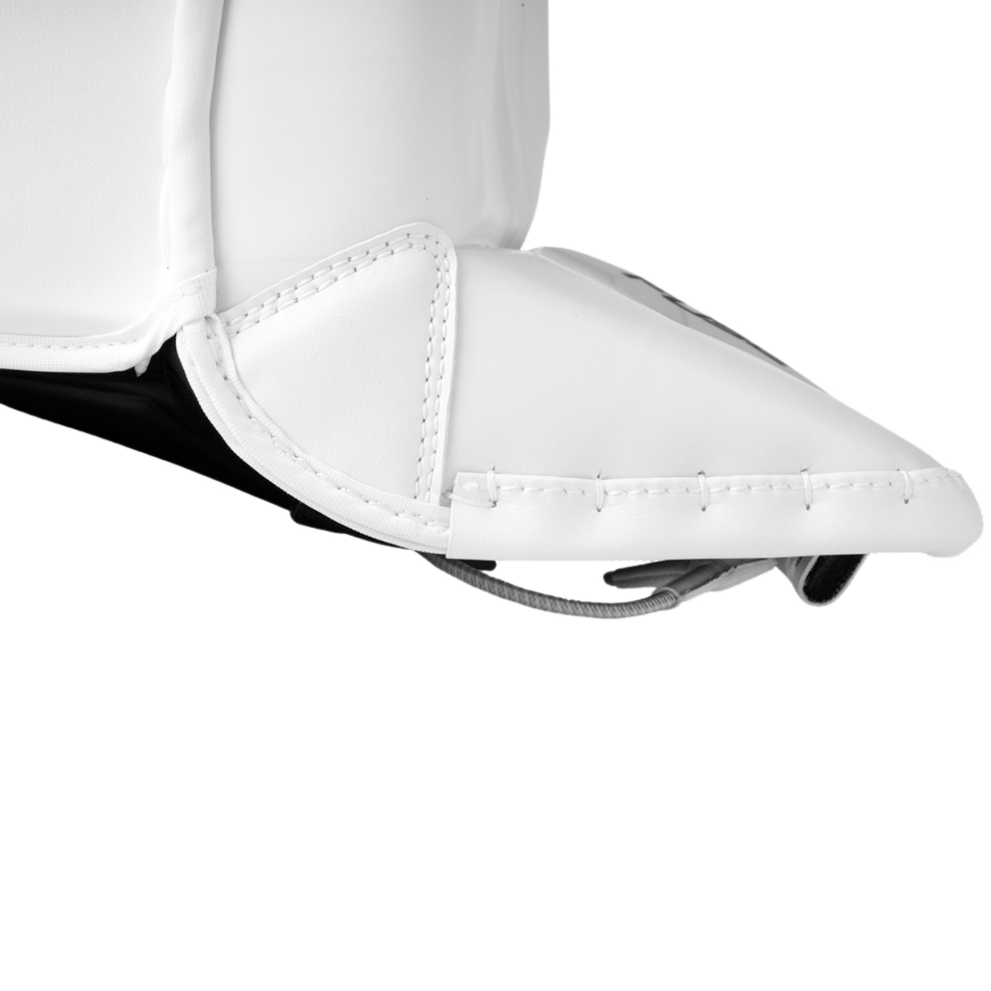 A photo of the Bauer Supreme Fuse Senior Goalie Pads in colour white.
