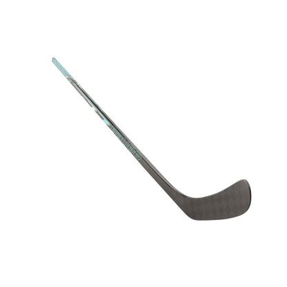 A photo of the Bauer Supreme Fuse Hockey Stick (2026) in colour black, white and teal.