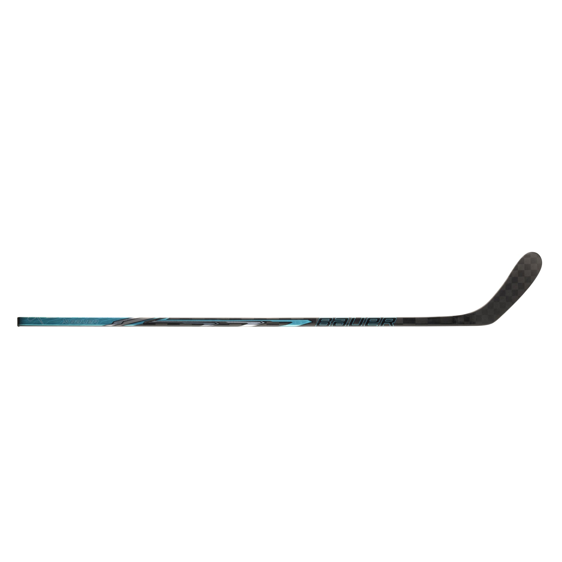A photo of the Bauer Supreme Fuse Hockey Stick (2026) in colour black, white and teal.