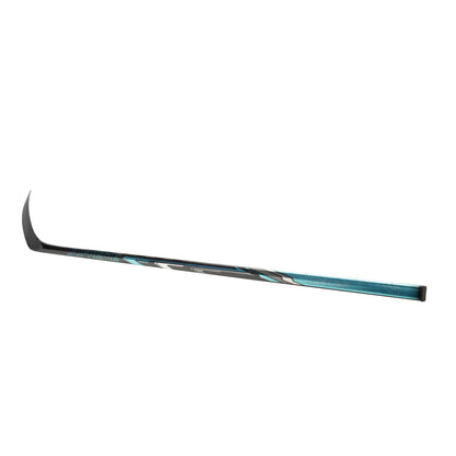 A photo of the Bauer Supreme Fuse Hockey Stick (2026) in colour black, white and teal.