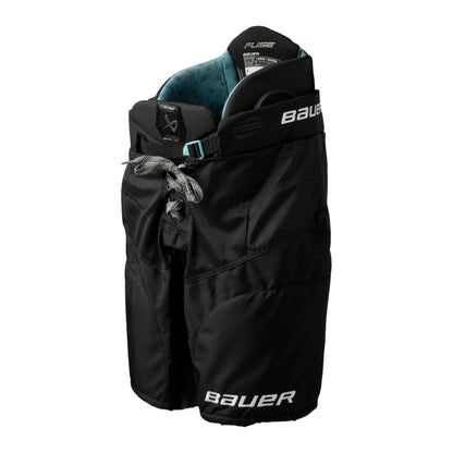 A photo of the Bauer Supreme Fuse Youth Hockey Pants in colour black.