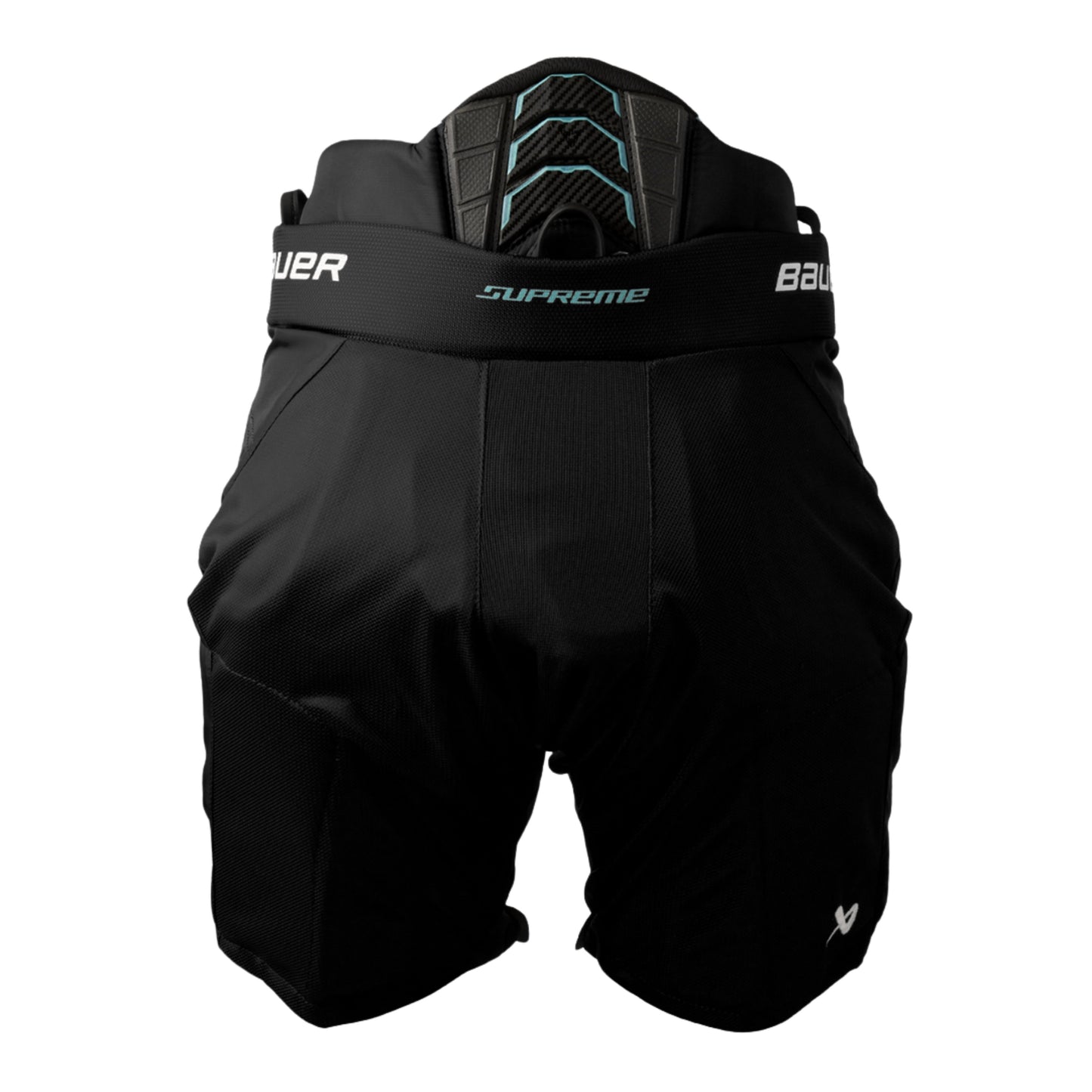 A photo of the Bauer Supreme Fuse Youth Hockey Pants in colour black.