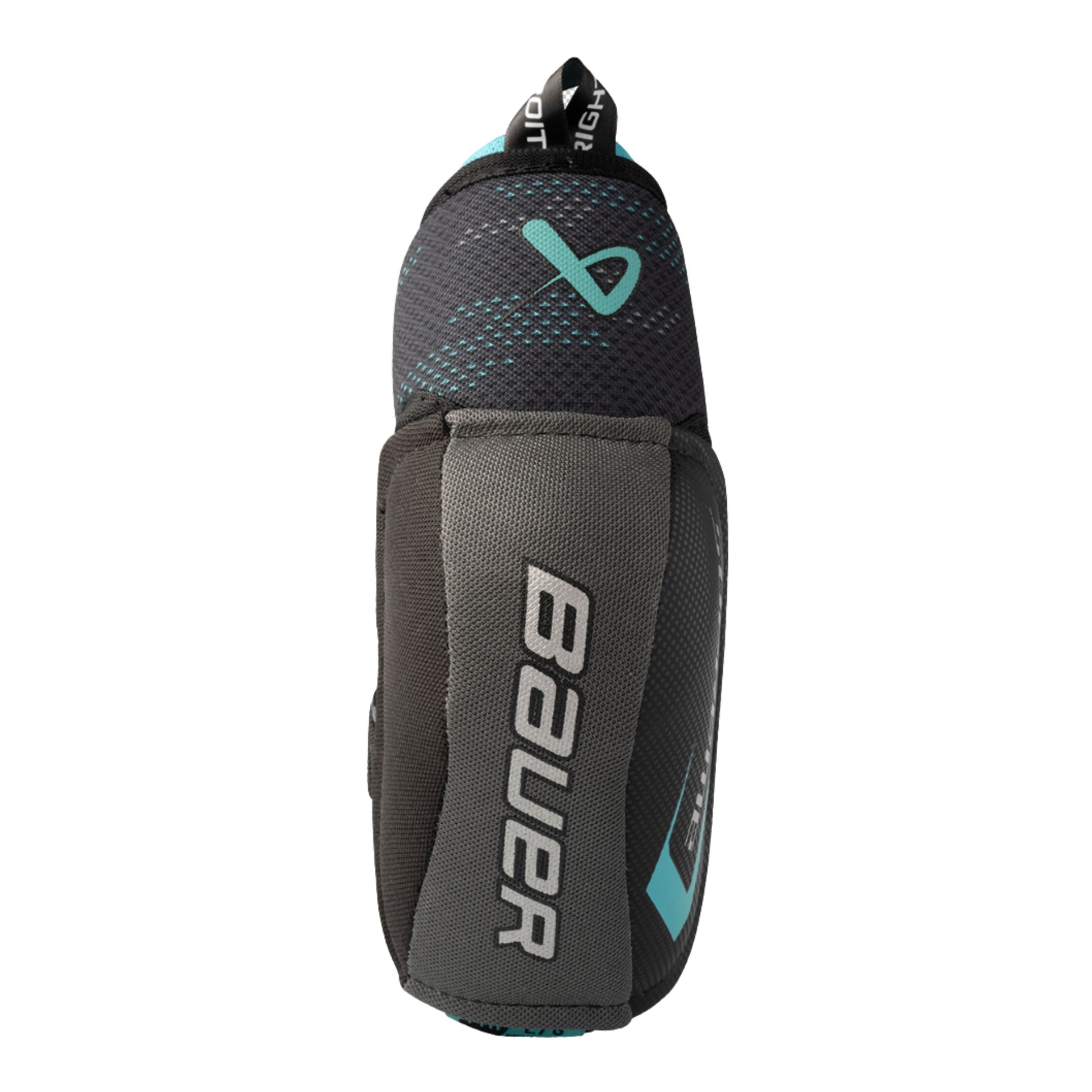 A photo of the Bauer Supreme Fuse Youth Elbow Pads in colour black and blue.