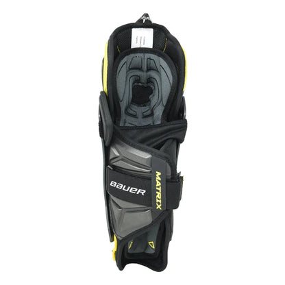 Bauer Supreme Matrix Junior Hockey Shin Guards (2023) Back