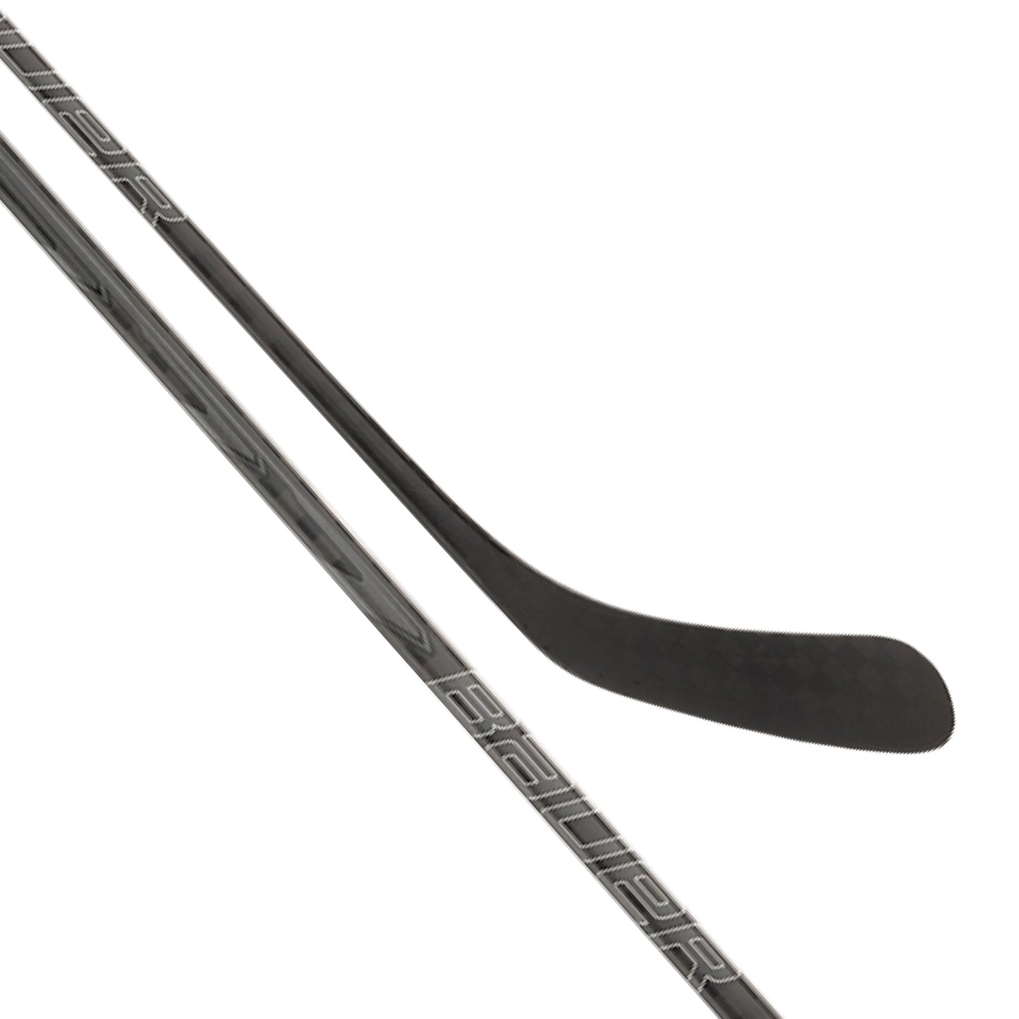 A photo of the Bauer Supreme Pro Hockey Stick (2026) in colour black, with grey Supreme logo.