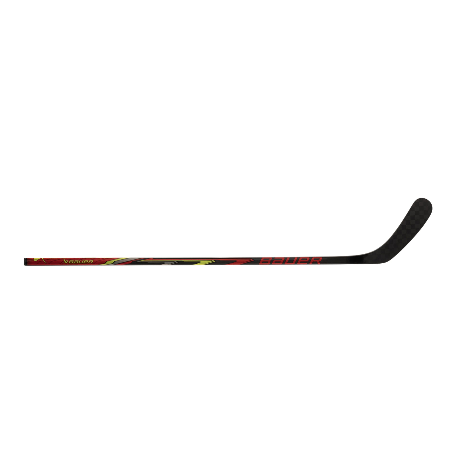 A photo of the  Bauer Supreme Series Junior Hockey Stick (2026) in colour red and black.