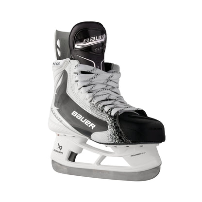 A photo of the Bauer Vapor Flylite LE Hockey Skates in colour white and black.