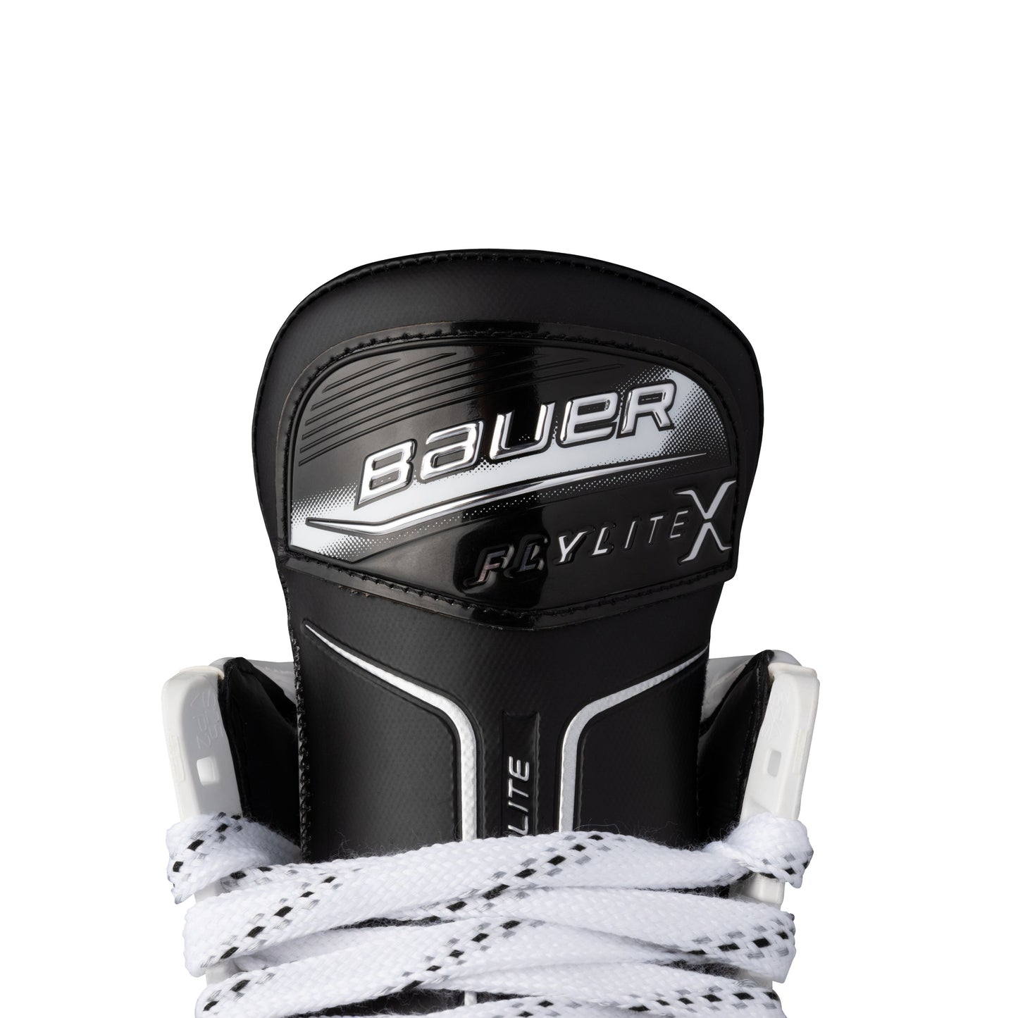 A photo of the Bauer Vapor Flylite LE Hockey Skates in colour white and black.