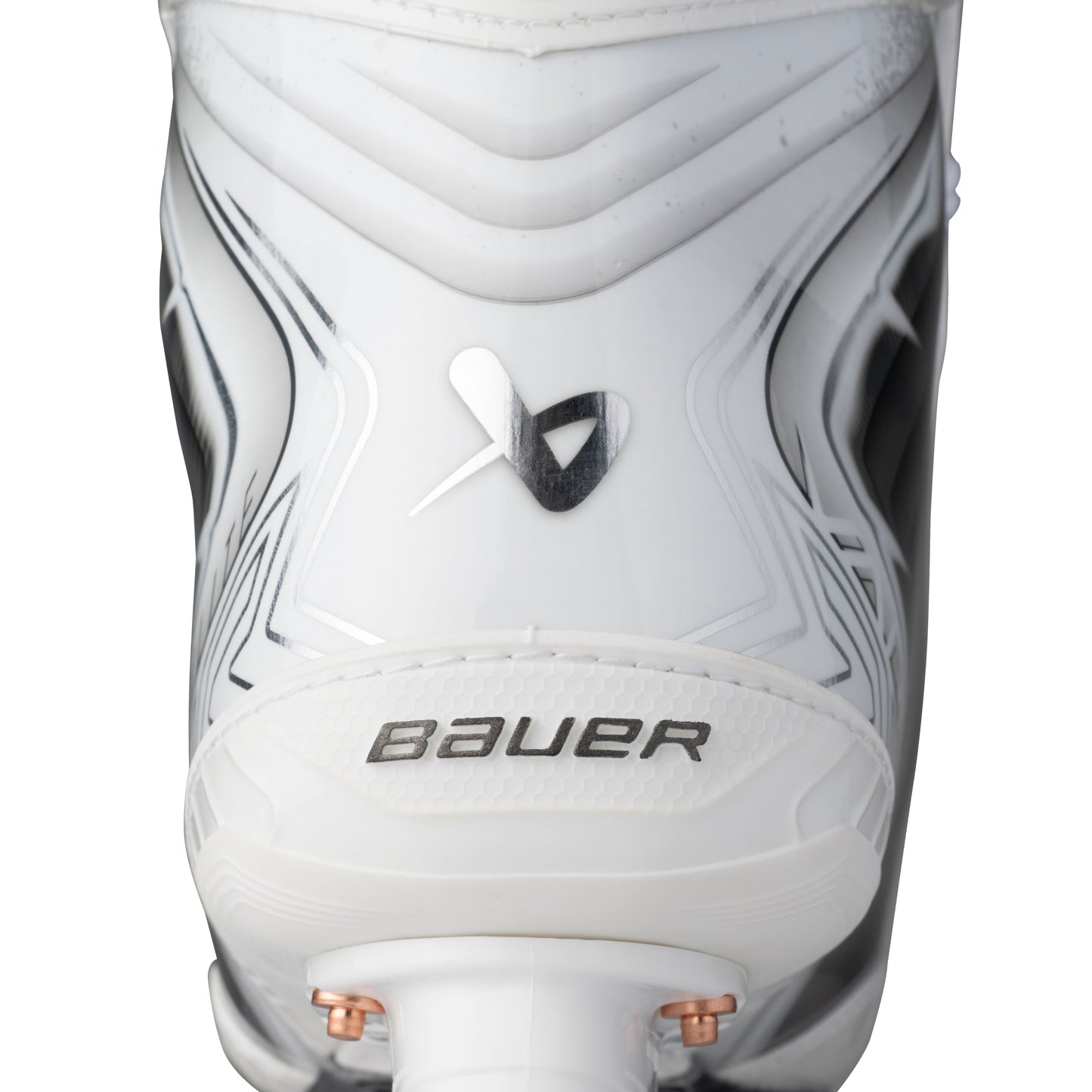 A photo of the Bauer Vapor Flylite LE Hockey Skates in colour white and black.
