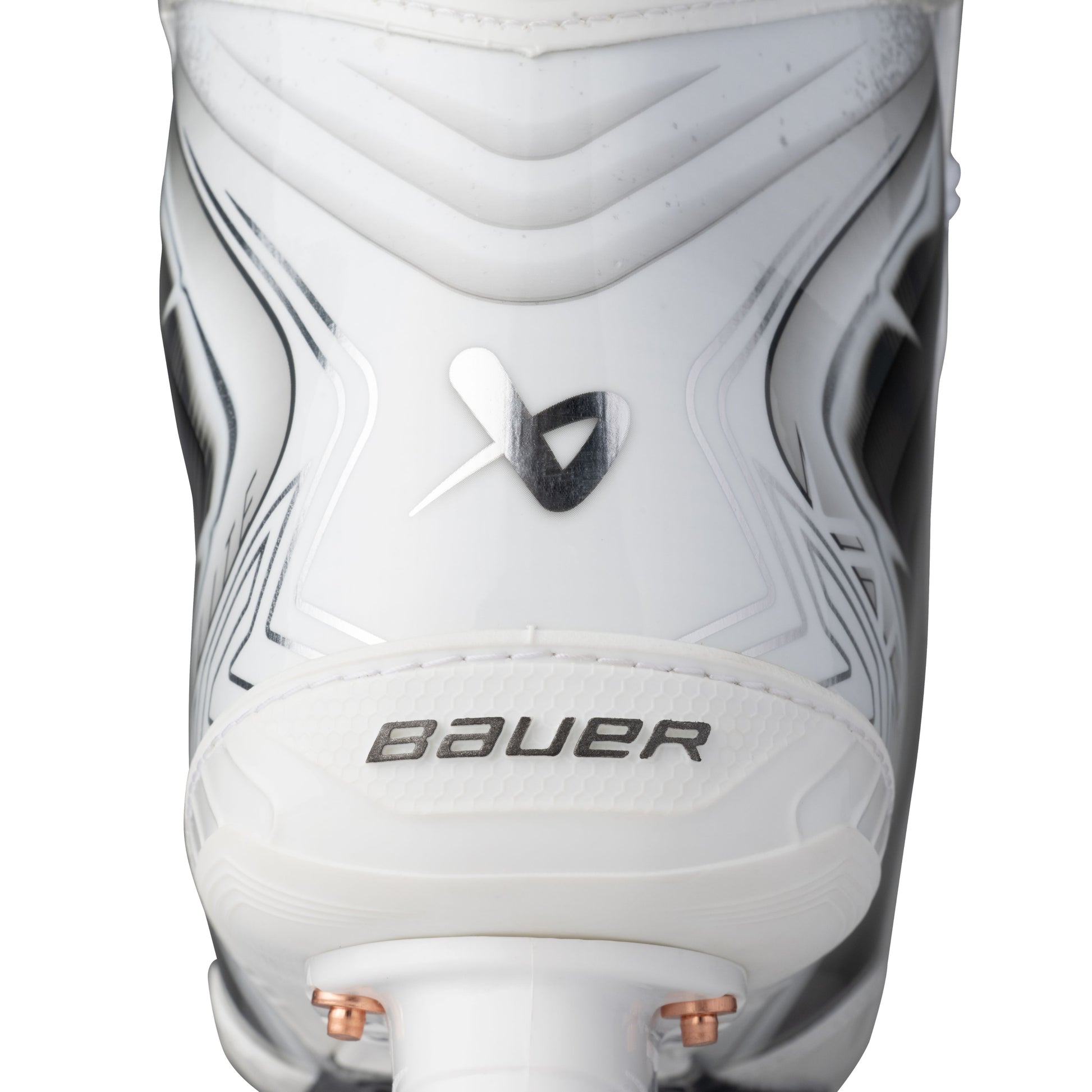 A photo of the Bauer Vapor Flylite LE Hockey Skates in colour white and black.