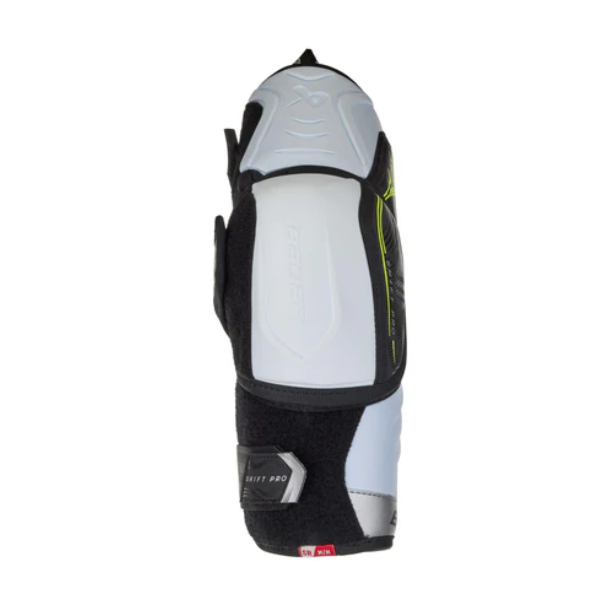 A photo of the Bauer Vapor Shift Pro Senior Elbow Pads (2025) in colour white and black.