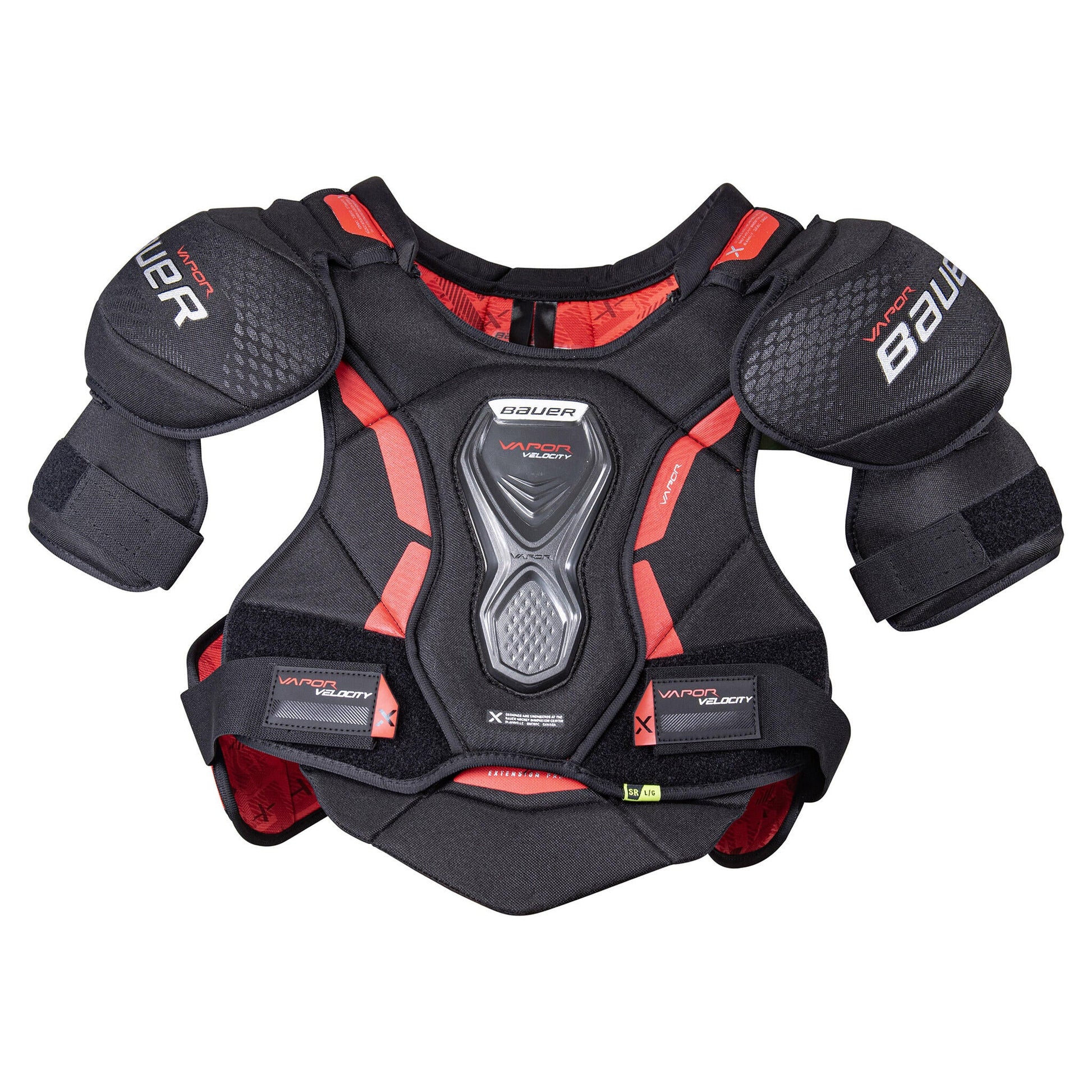 Bauer Vapor Velocity Intermediate Hockey Shoulder Pads 2022 - Source Exclusive