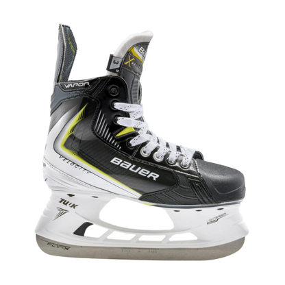 A photo of the Bauer Vapor Velocity Hockey Skates in colour black and white.