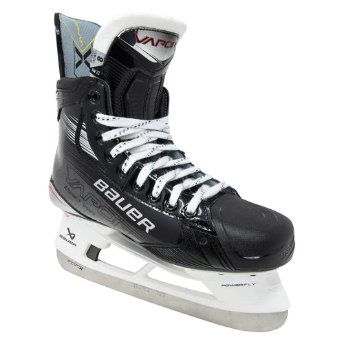 A photo of the Bauer Vapor X Shift Pro Senior Hockey Skates (2023) - Source Exclusive in colour black angled view.
