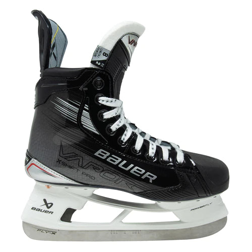A photo of the Bauer Vapor X Shift Pro Senior Hockey Skates (2023) - Source Exclusive in colour black side view.