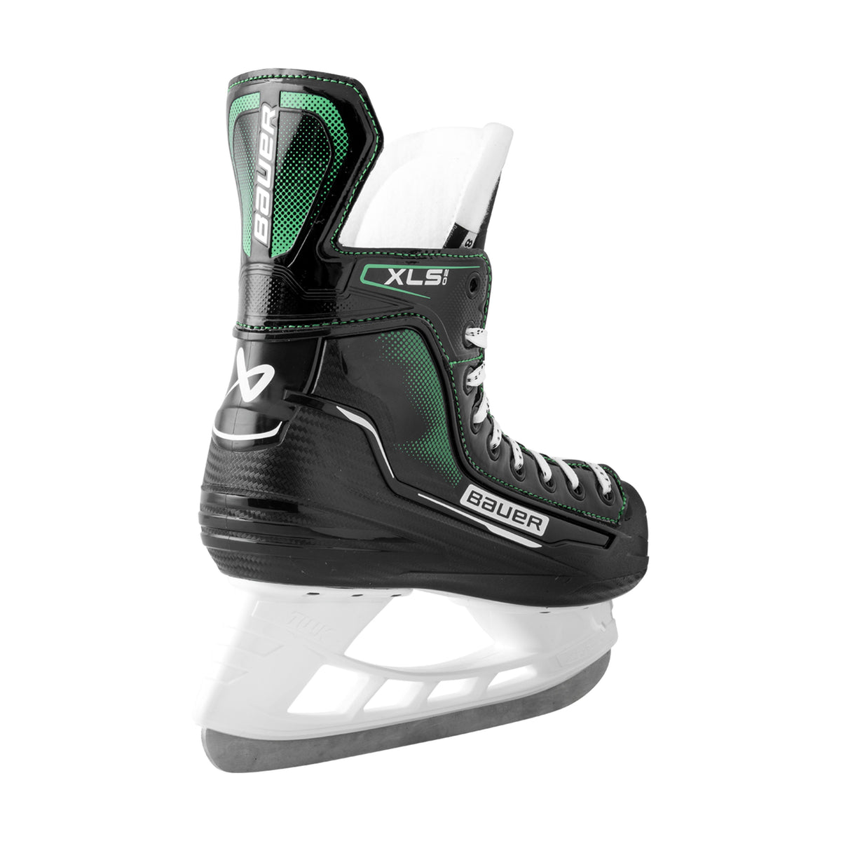 A photo of the Bauer X-LS 2.0 Hockey Skates in colour black and green.