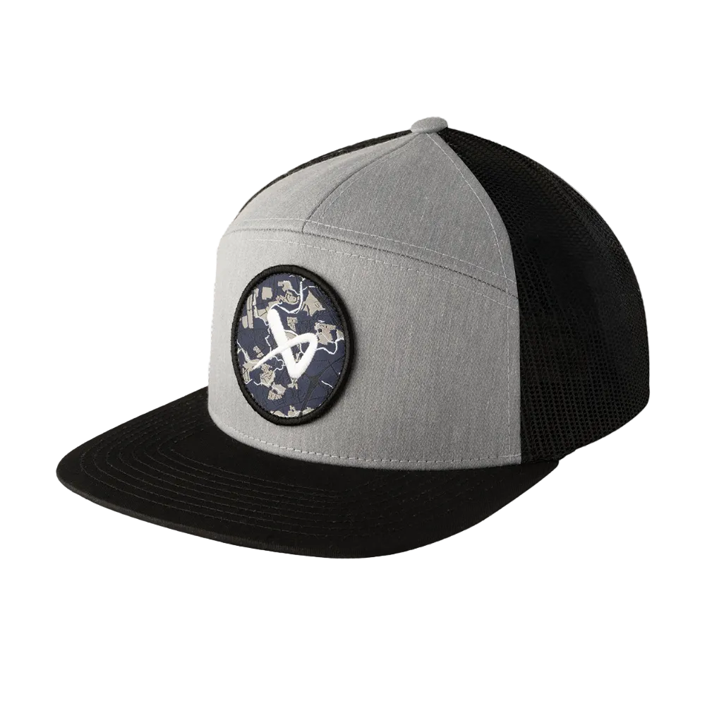 Bauer Core Curved Brim 2 Tone Senior Snapback Hat - Black