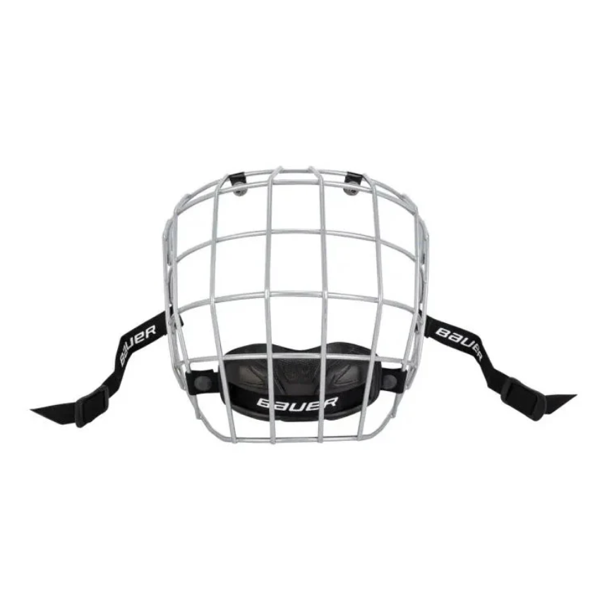 A photo of the Bauer I Facemask in colour silver.