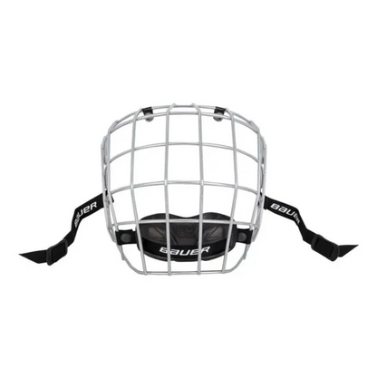 A photo of the Bauer I Facemask in colour silver.