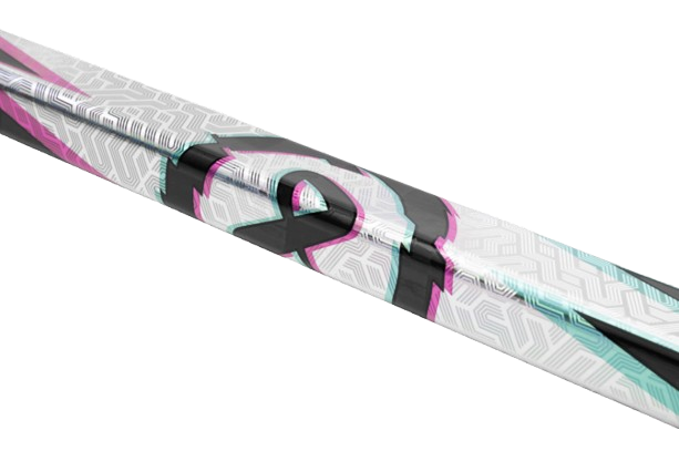 A photo of the Bauer PROTO2 Senior Hockey Stick in colour white and black.