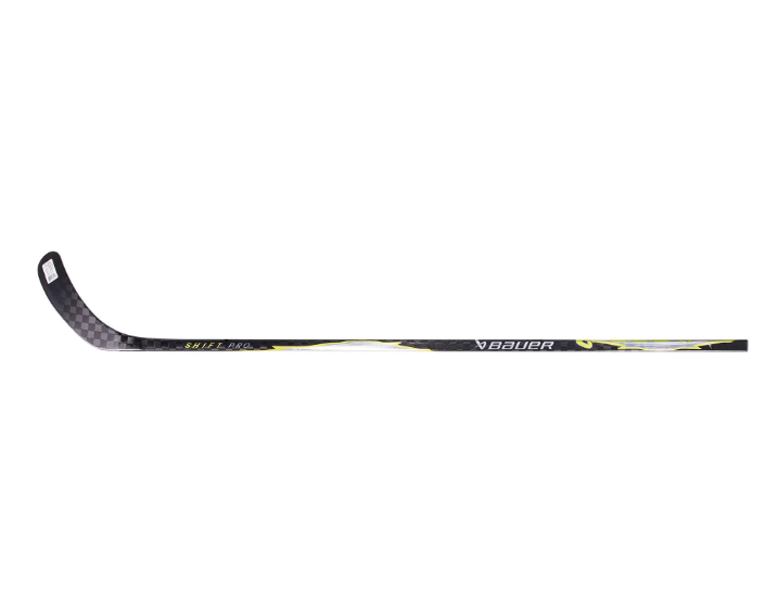 A photo of the 2025  Bauer Vapor Shift Pro Grip Senior Hockey Stick in colour black and silver. 