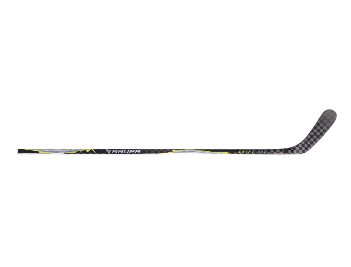 A photo of the 2025  Bauer Vapor Shift Pro Grip Senior Hockey Stick in colour black and silver. 