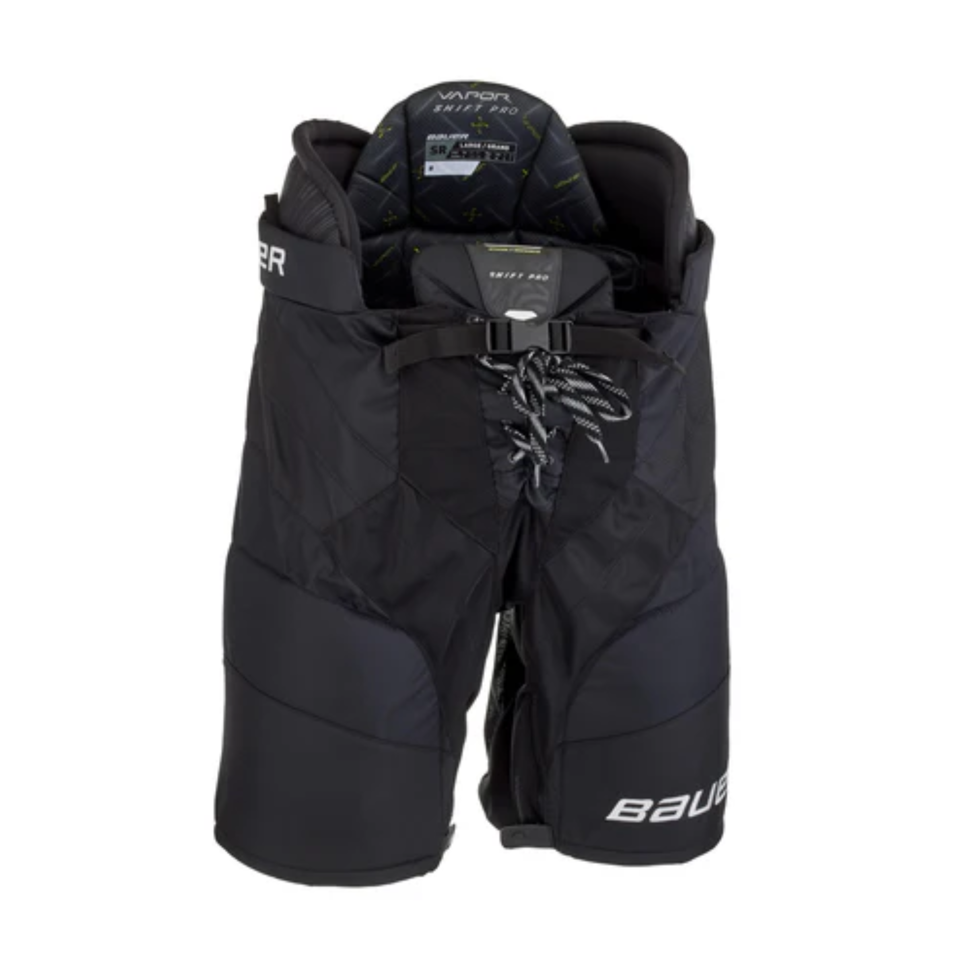 A photo of the Bauer Vapor Shift Pro Senior Hockey Pants (2025) in colour black.