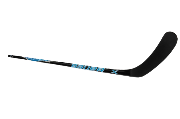 A photo of the Bauer X Series Hockey Stick in colour black and blue.