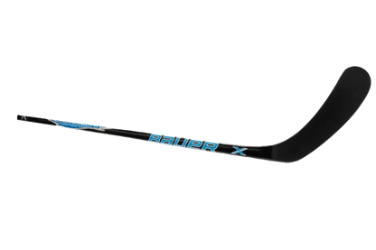 A photo of the Bauer X Series Hockey Stick in colour black and blue.