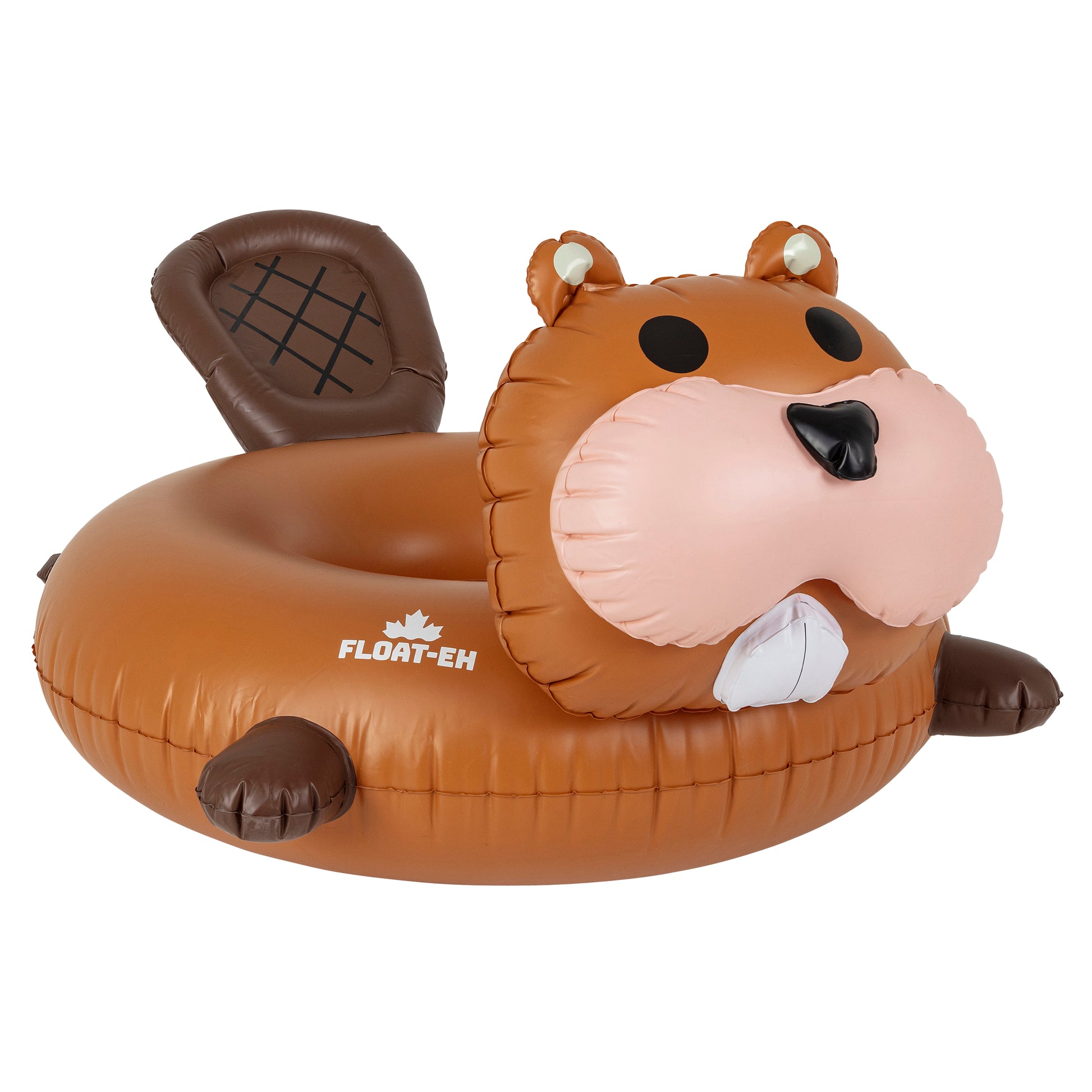 A photo of the Float-EH Pool Float Beaver front view
