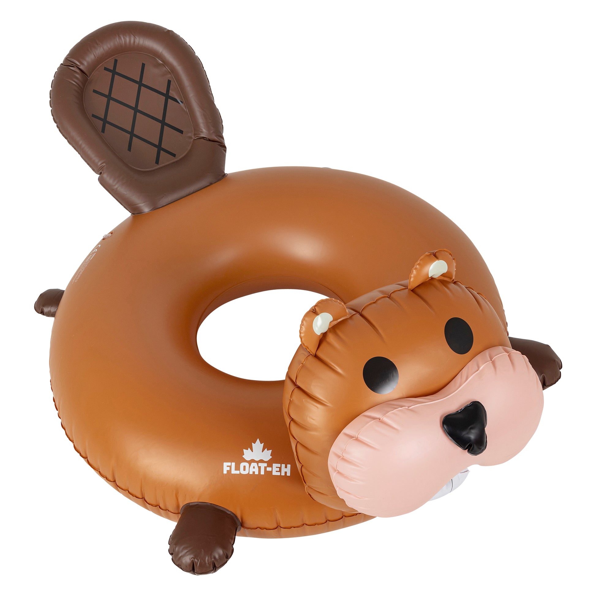 A photo of the Float-EH Pool Float Beaver side view