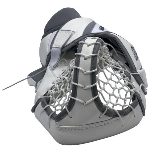 A photo of the Brian's Eclipse Senior Goalie Catcher in colour grey and white. 