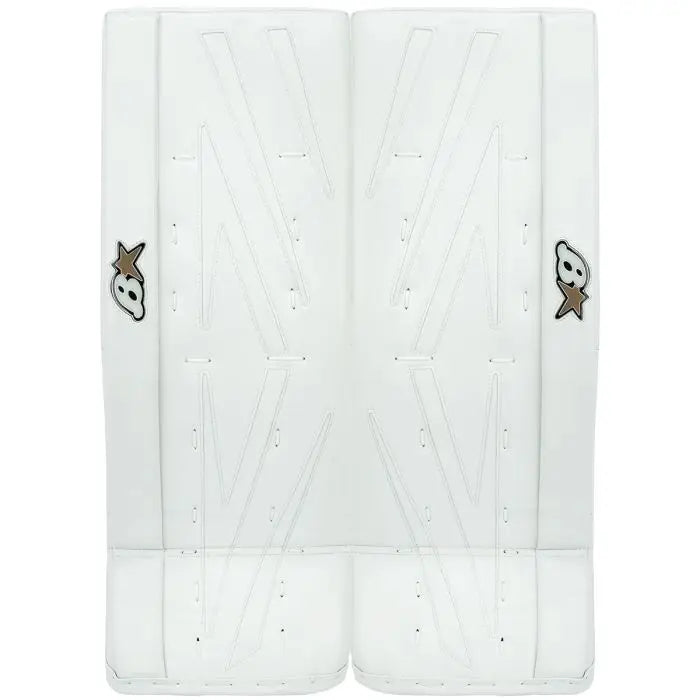 Brians NetZero 3 Junior Goalie Pads White