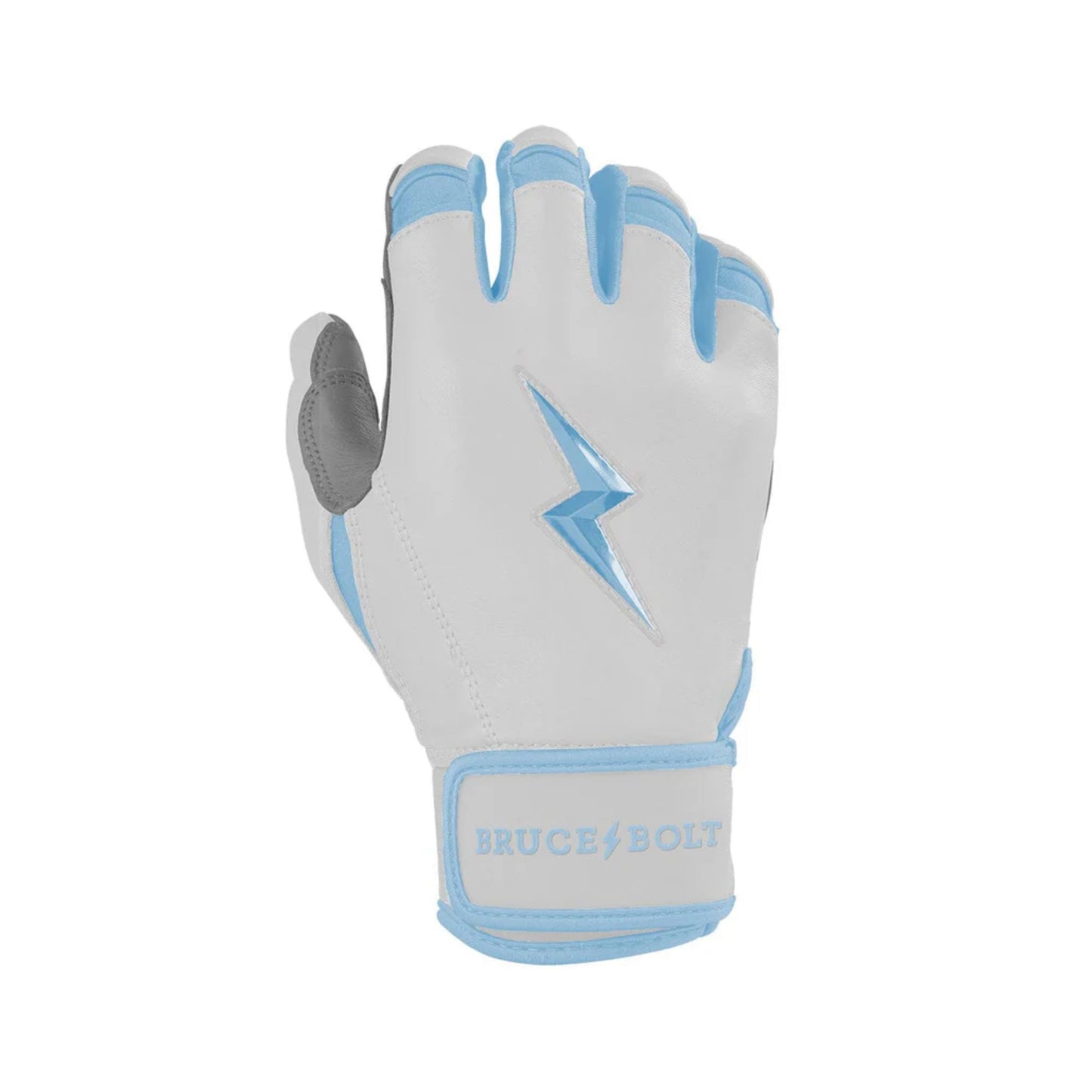 Bruce Bolt Chrome Series Short Cuff Batting Gloves