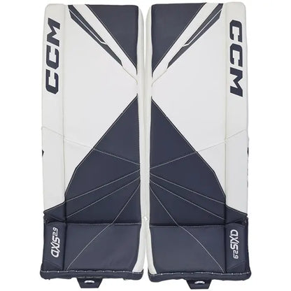 CCM Axis A2.9 Intermediate Goalie Pads Navy