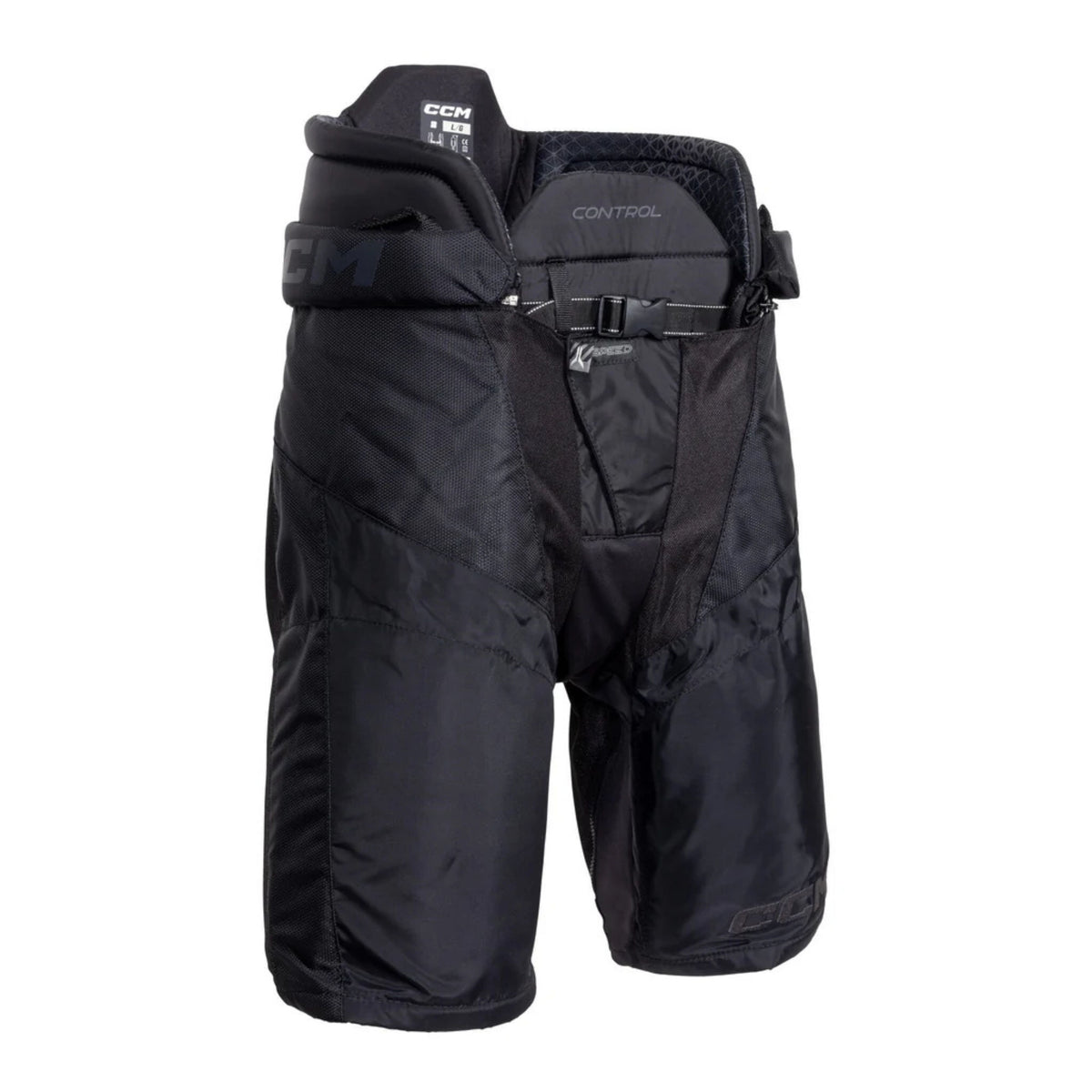 A photo of the CCM JetSpeed Control Hockey Pants in colour black.