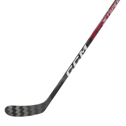 CCM Jetspeed FT9 Pro Youth Hockey Stick - Red