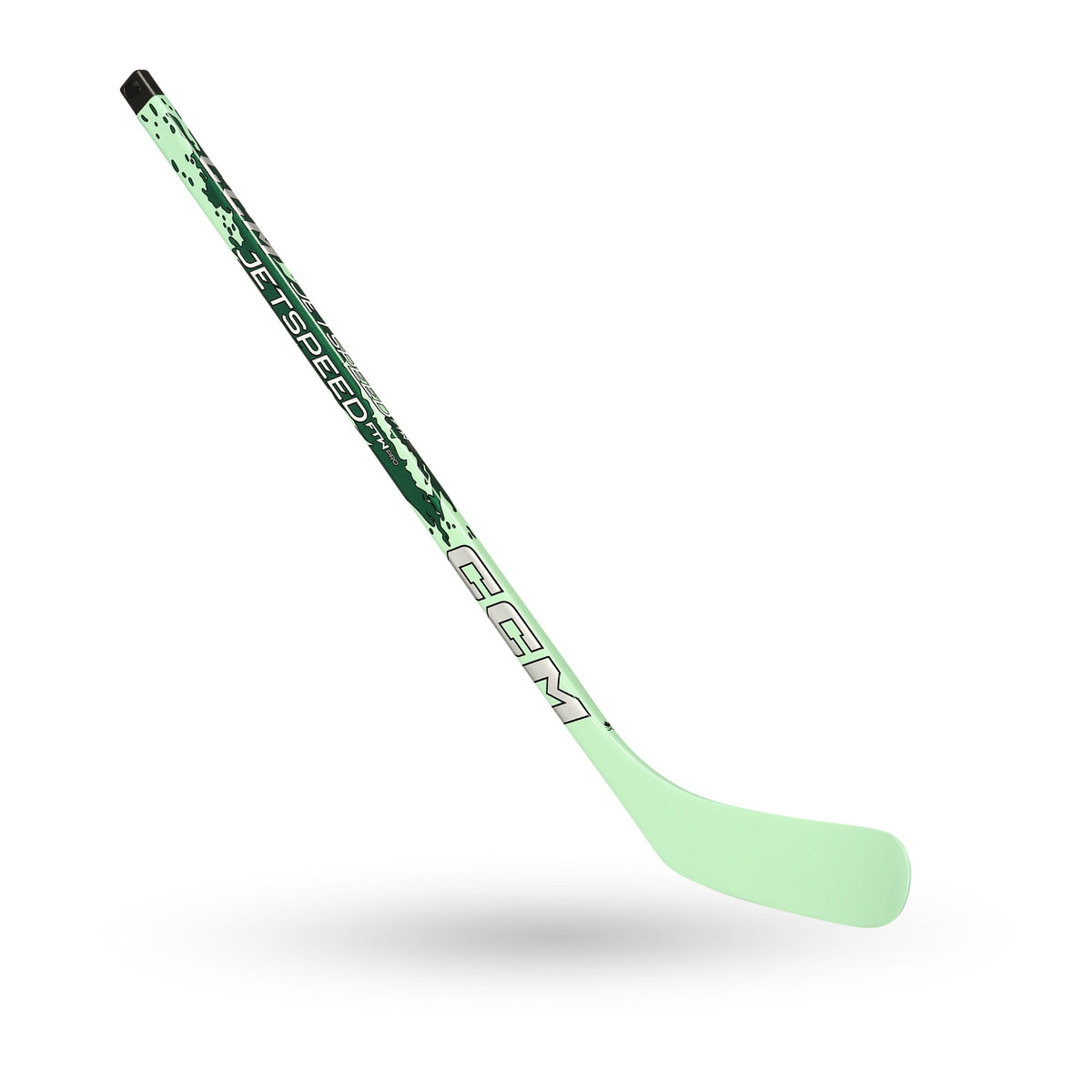 A photo of the CCM Jetspeed FTW Pro Mini Stick (2026) in colour green.