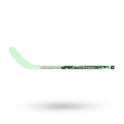 A photo of the CCM Jetspeed FTW Pro Mini Stick (2026) in colour green.